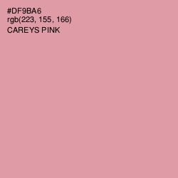 #DF9BA6 - Careys Pink Color Image